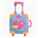 Honeymoon Travel Bag Icon