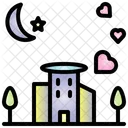 Honeymoon Valentine Heart Icon