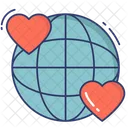 Honeymoon World Globe Icon