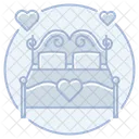 Honeymoon Bed Icon