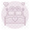 Honeymoon Bed Icon