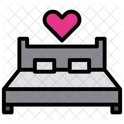 Honeymoon Bed  Icon