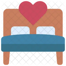 Honeymoon Bed  Icon