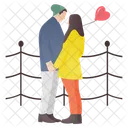 Honeymoon Romantic Couple Couple Romance Icon