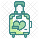 Honeymoon Travel Bag Icon