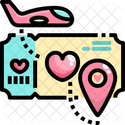 Honeymoon Ticket  Icon