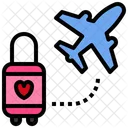 Honeymoon Travel Honeymoon Love And Romance Icon