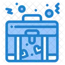 Bag Briefcase Love Icon
