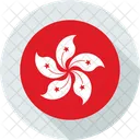 Hong Kong China Flag Icon