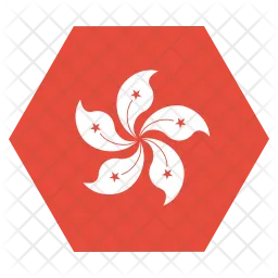 Hong Kong Flag Ícone