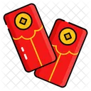 Hongbao Pack Red Envelope Lucky Packet Icon