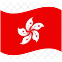 Flagge Land Hong Kong Symbol