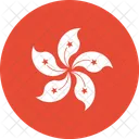 Hongkong Flagge Welt Symbol