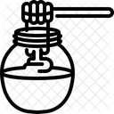 Bio Biene Glas Symbol