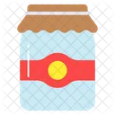 Honig Glas Essen Symbol
