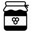 Honig Glas Behalter Symbol