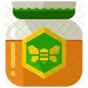 Honig Glas Flasche Symbol