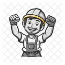 Architect Skilled Workforce Engineer Icon