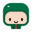 Winter Christmas Character Icon