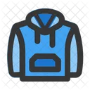 Hoodie Jacket Clothes Icon