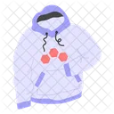 Hoodie Jersey Jacket Icon