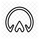 Hoof Print Horse Icon