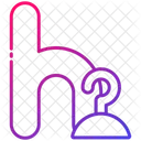 Hook Alphabet Shape And Symbol Icon
