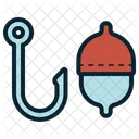 Hook And Bobber  Icon