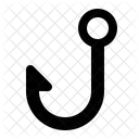 Bait Fish Hook Icon