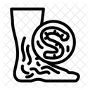 Hookworm Parasite Worm Icon