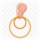 Hoop Earrings Icon