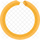 Hoop Gold Pierced Icon