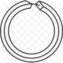 Hoop Gold Pierced Icon
