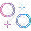 Hoop Earrings Hoop Earrings Icon