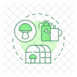 Hoop house cultivation  Icon