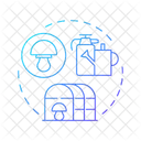 Hoop house cultivation  Icon