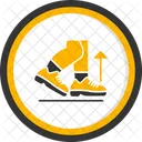 Hop Shoe Tap Jump Icon