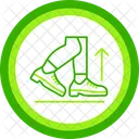 Hop Shoe Tap Jump Icon