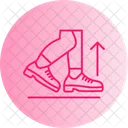 Hop Shoe Tap Jump Icon