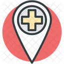 Hopital Emplacement Epingle Icon