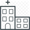 Hopital Batiment Medical Icône