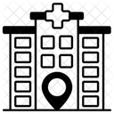 Emplacement Hopital Direction Icône