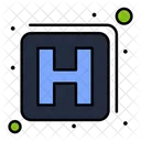 Hopital Sign  Icon