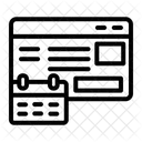 Hora Calendario Data Icon