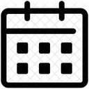 Hora Calendario Programacao Ícone