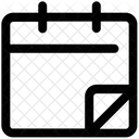 Hora Calendario Programacao Ícone