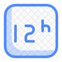 Hora Hora Reloj Icono