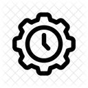 Tempo Gerenciamento Configuracao Icon