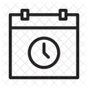 Hora Calendario Data Ícone