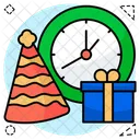 Hora de cumpleaños  Icono